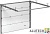 Гаражные автоматические ворота ALUTECH Trend размер 2750х2750 мм в Горячем Ключе 